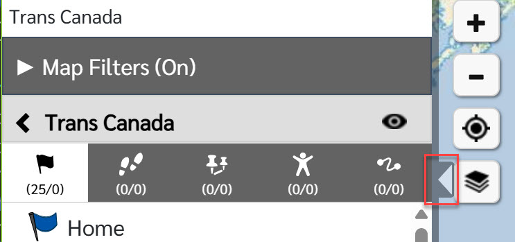 Map Control Panel 3